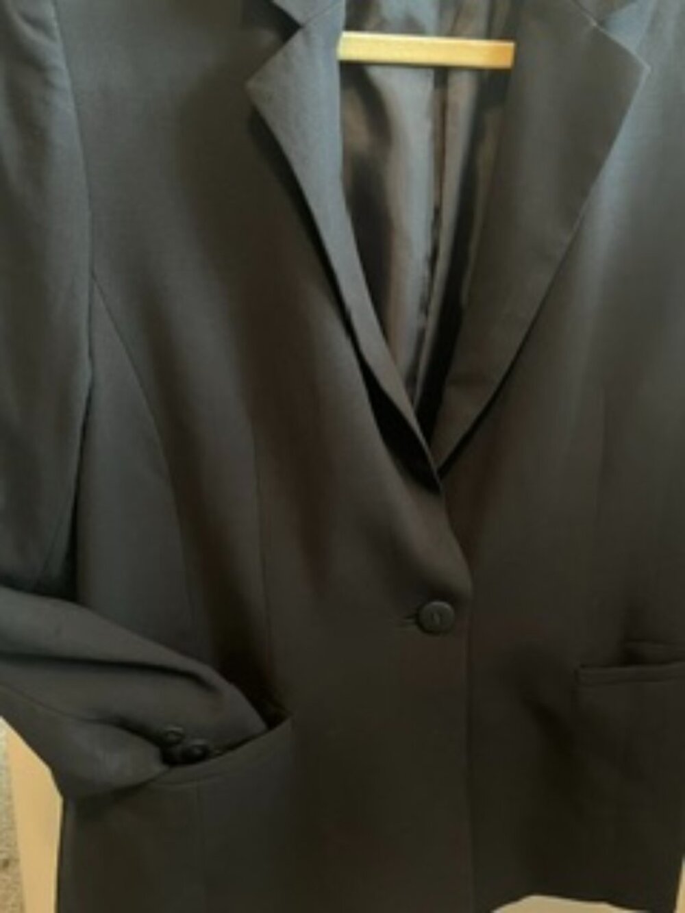 Pure Wool black blazer/jacket